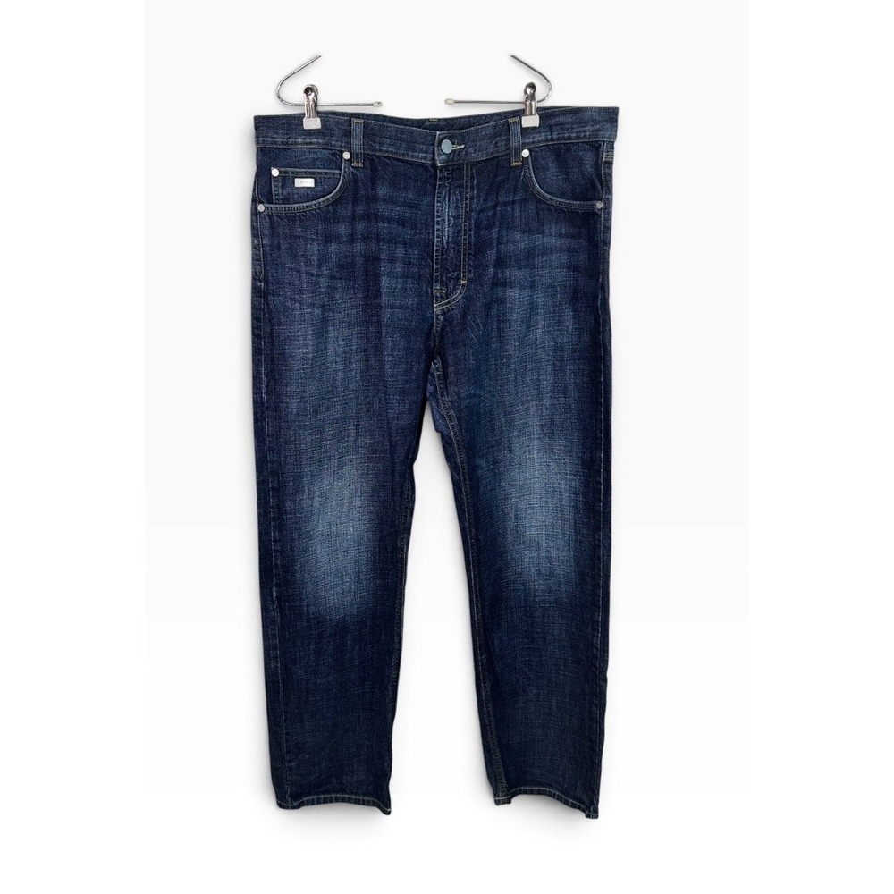 Hugo Boss Men's Alabama Blue Jeans Denim Straight Cut Sz 40x31 (Tagged 40x32)